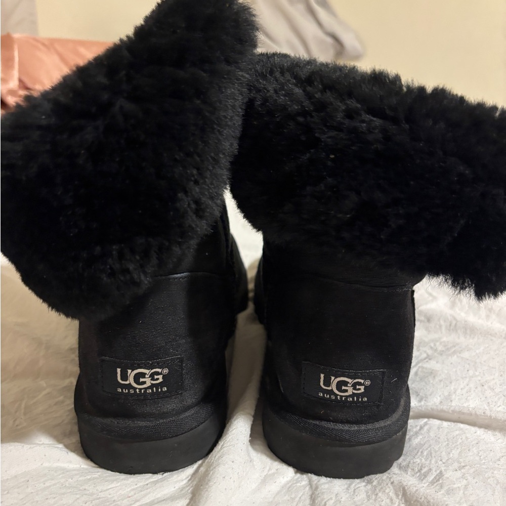 UGG Women's Black Sheepskin Boots